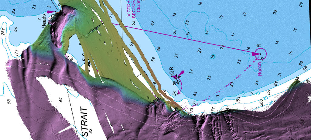 map across front